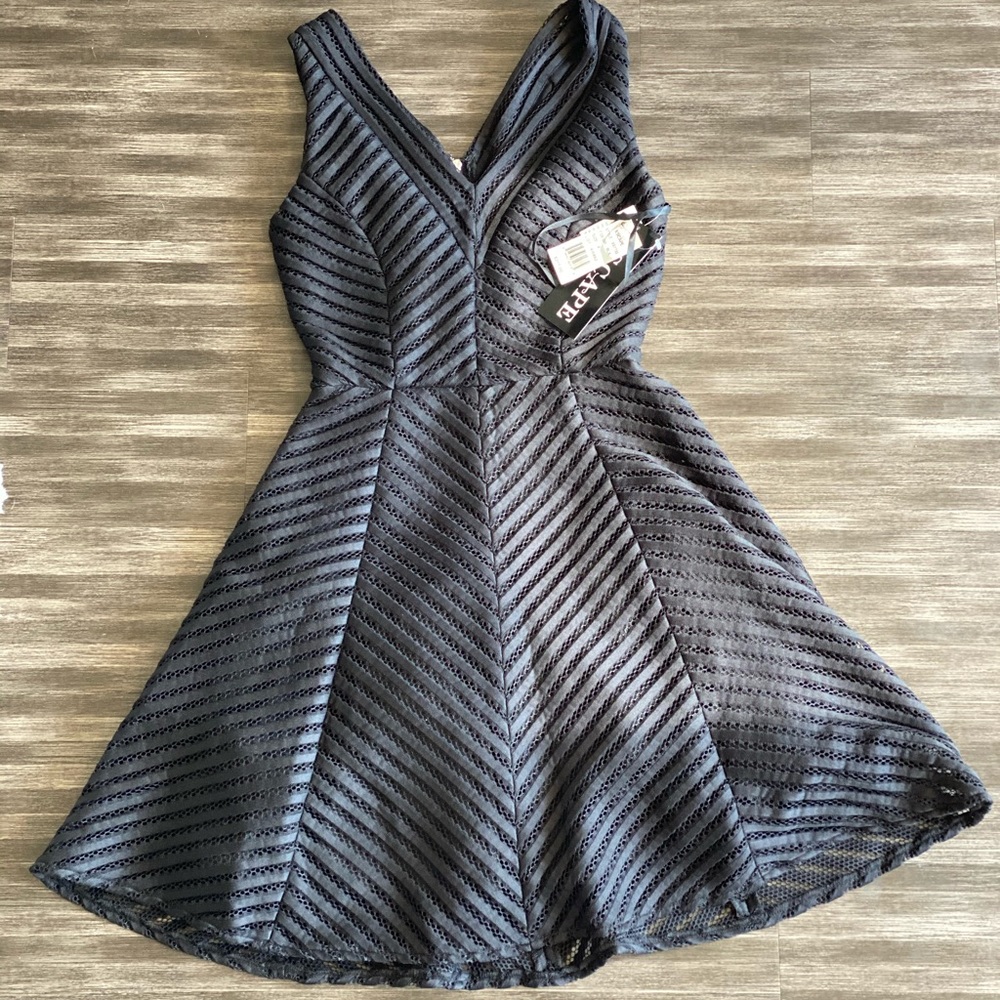 Elegant Black Cocktail Dress